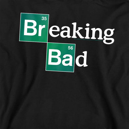Black - Side - Breaking Bad Unisex Adult Logo Sweatshirt