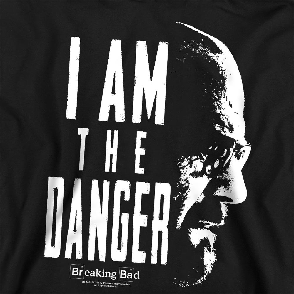 Black - Side - Breaking Bad Unisex Adult The Danger Sweatshirt