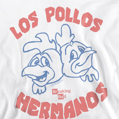 White - Side - Breaking Bad Unisex Adult The Los Pollos Sweatshirt
