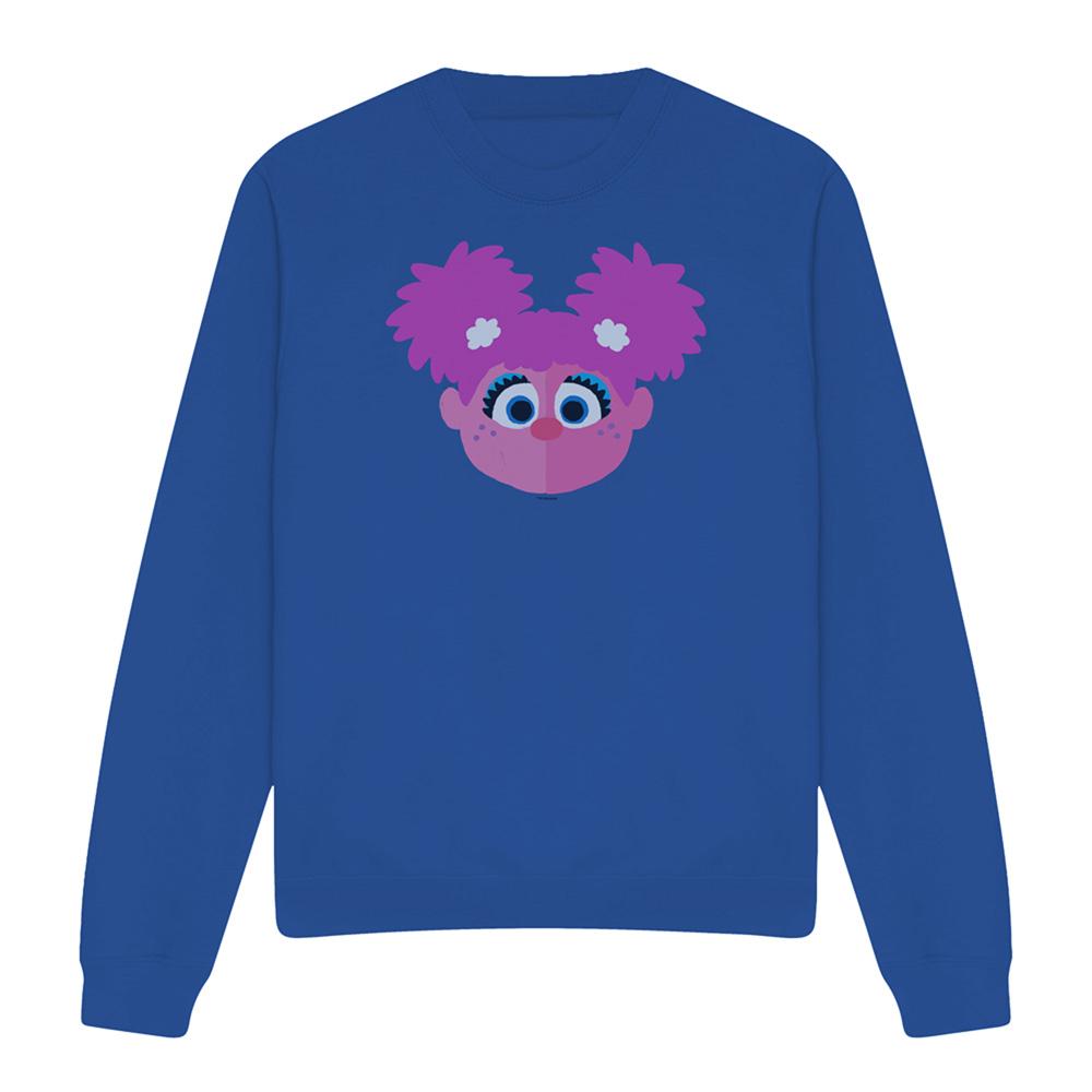 Royal Blue - Front - Sesame Street Unisex Adult The Abby Aura Sweatshirt