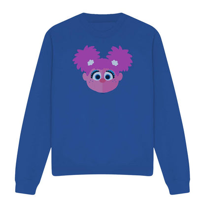 Royal Blue - Front - Sesame Street Unisex Adult The Abby Aura Sweatshirt