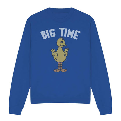 Royal Blue - Front - Sesame Street Unisex Adult The 8 Foot 2 Sweatshirt