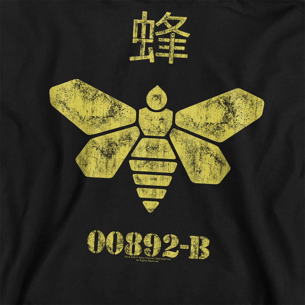 Black - Side - Breaking Bad Unisex Adult Methylamine Barrel Bee Sweatshirt