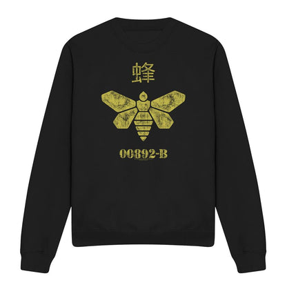 Black - Front - Breaking Bad Unisex Adult Methylamine Barrel Bee Sweatshirt