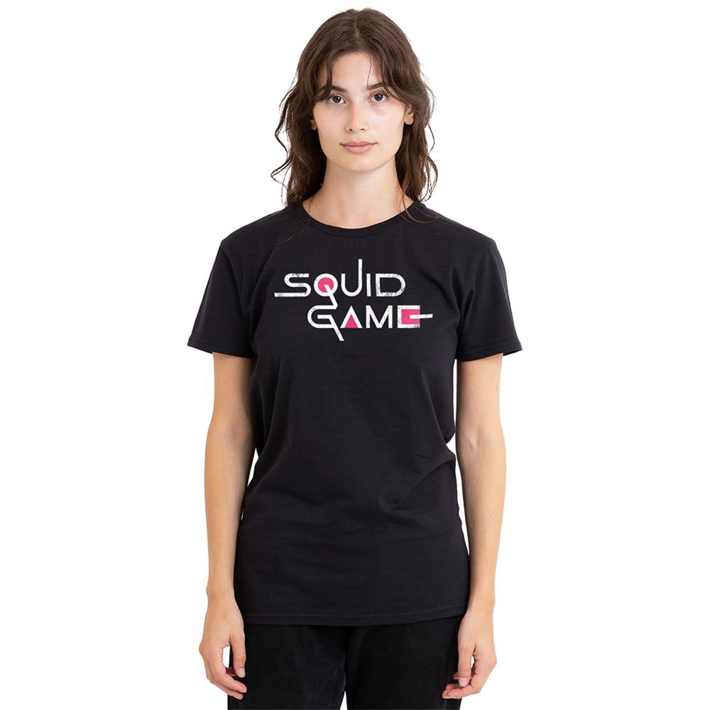 Black - Lifestyle - Squid Game Womens-Ladies Logo T-Shirt