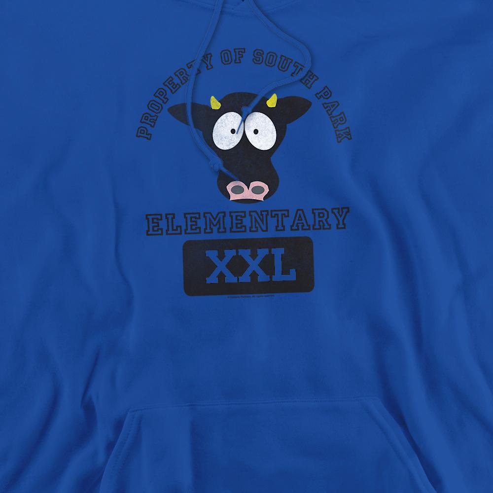 Royal Blue - Back - South Park Unisex Adult Cows Hoodie