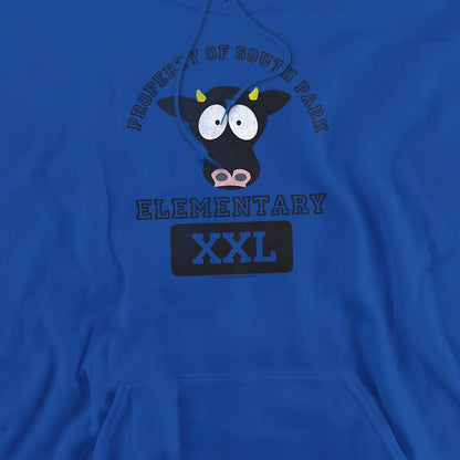 Royal Blue - Back - South Park Unisex Adult Cows Hoodie