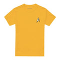 Gold - Front - Star Trek Unisex Adult Command Uniform T-Shirt