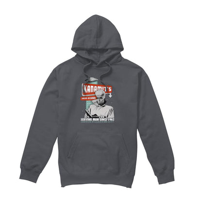 Charcoal - Front - The Twilight Zone Unisex Adult Kanamits Diner Hoodie