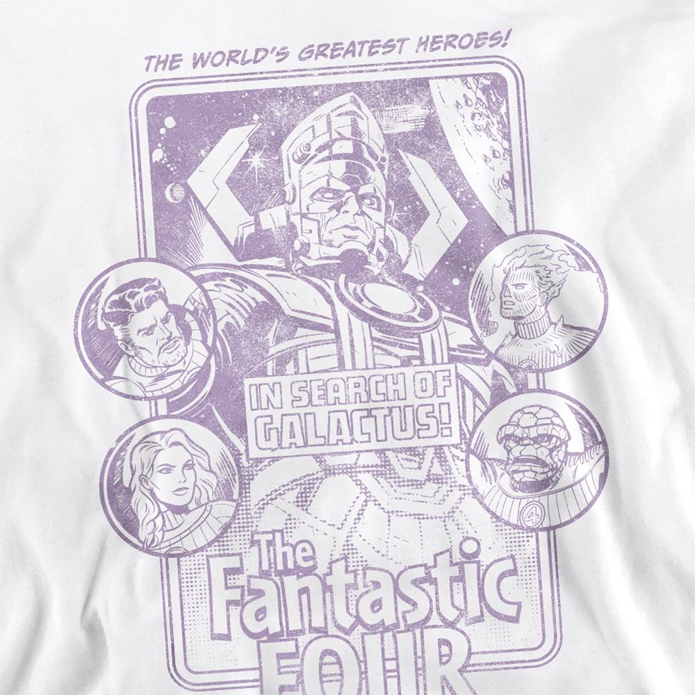 White - Side - Fantastic Four Unisex Adult In Search Of Galactus Sweatshirt