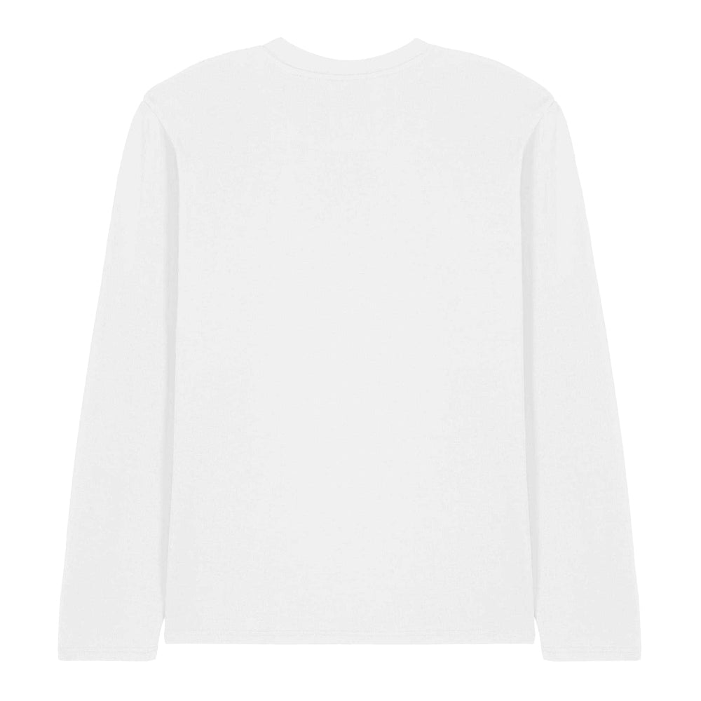 White - Back - Bruce Lee Unisex Adult Triumphant Long-Sleeved T-Shirt