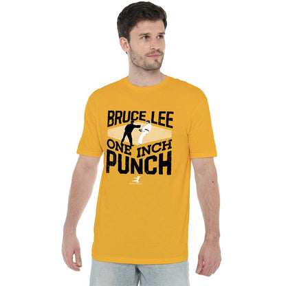 Gold - Lifestyle - Bruce Lee Unisex Adult One Inch Punch T-Shirt