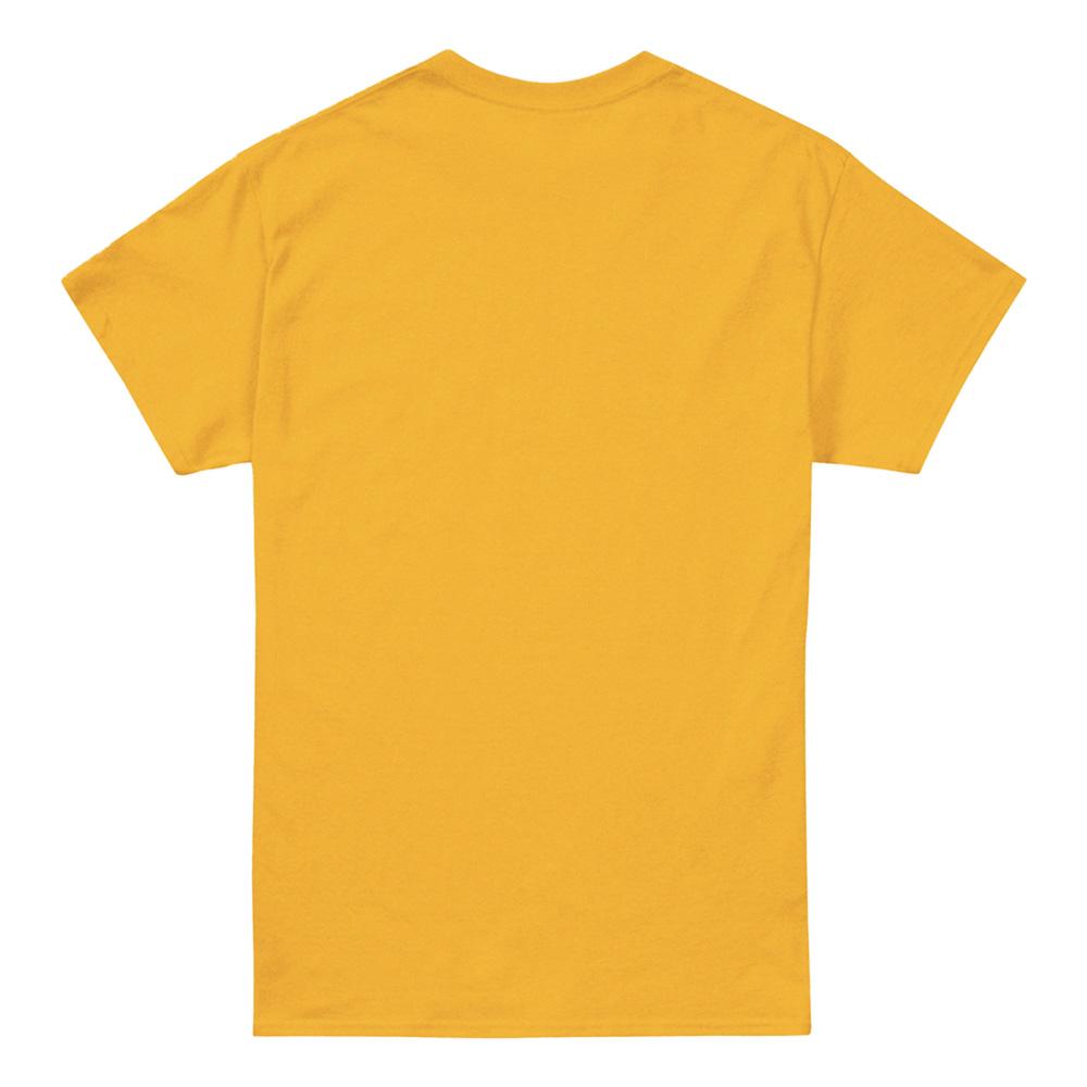 Gold - Back - Bruce Lee Unisex Adult One Inch Punch T-Shirt