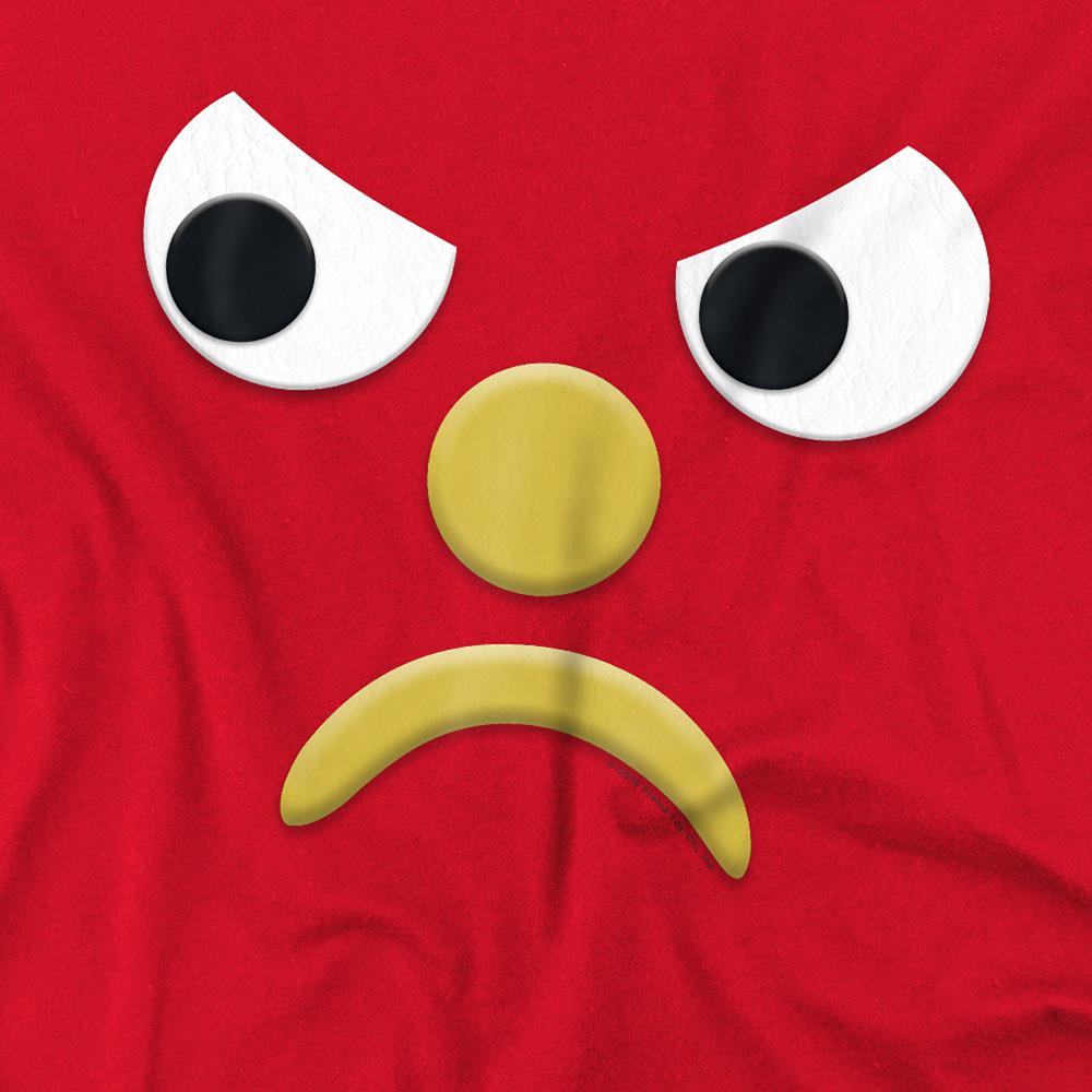 Red - Side - Gumby Unisex Adult Blockhead G T-Shirt