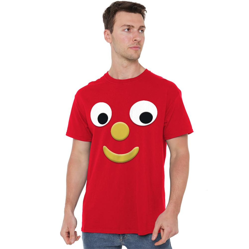 Red - Lifestyle - Gumby Unisex Adult Blockhead J T-Shirt