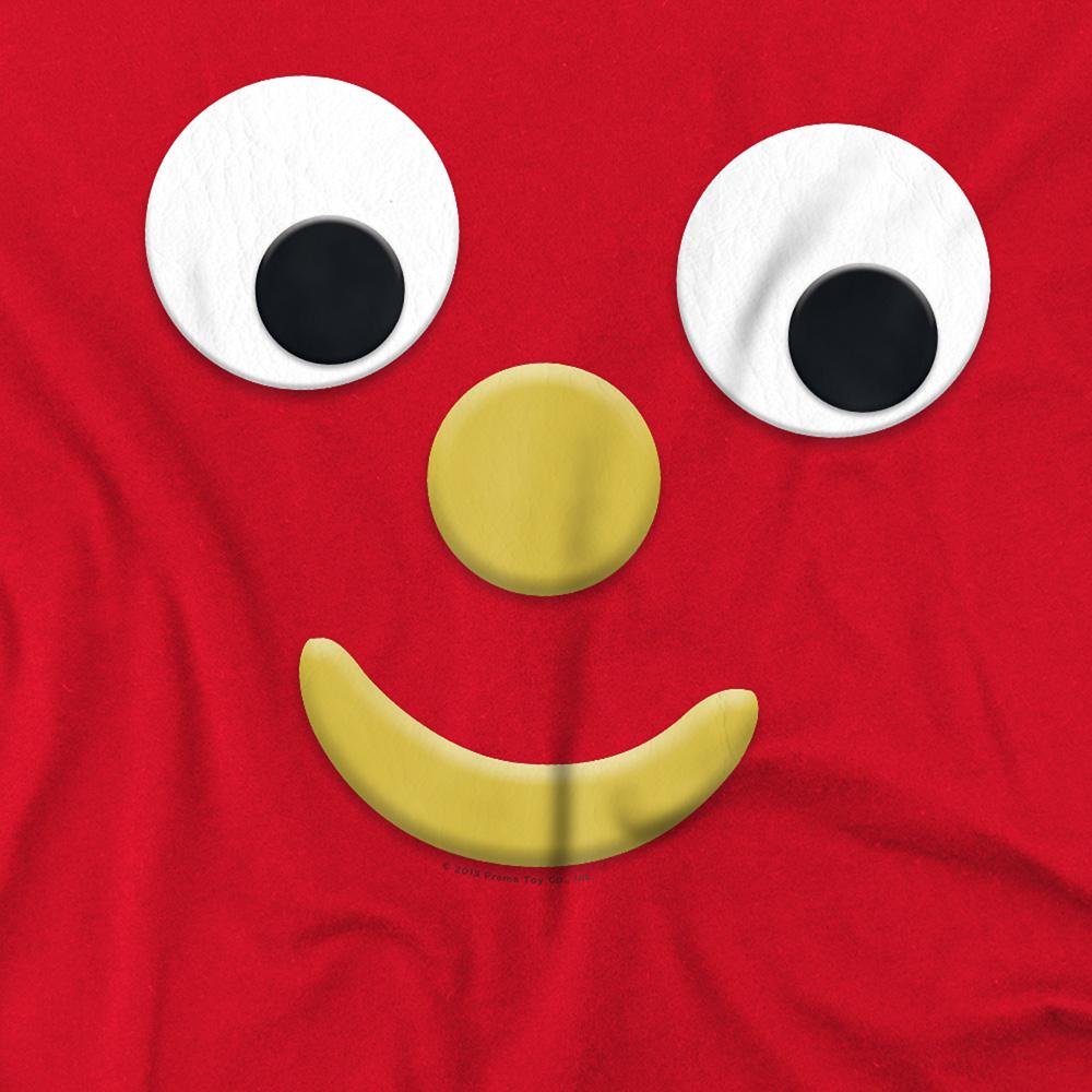 Red - Side - Gumby Unisex Adult Blockhead J T-Shirt