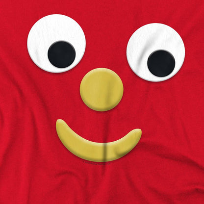 Red - Side - Gumby Unisex Adult Blockhead J T-Shirt