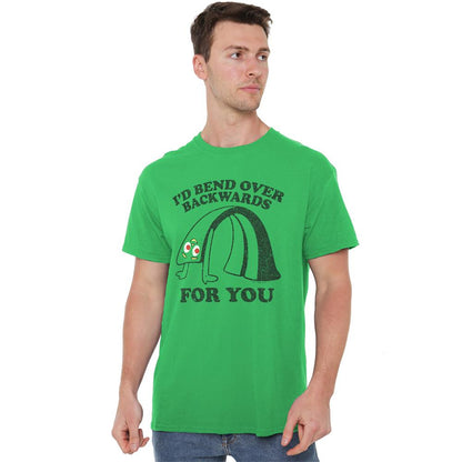 Kelly Green - Lifestyle - Gumby Unisex Adult Bend Backwards T-Shirt