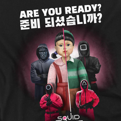 Black - Lifestyle - Squid Game Unisex Adult Korean T-Shirt