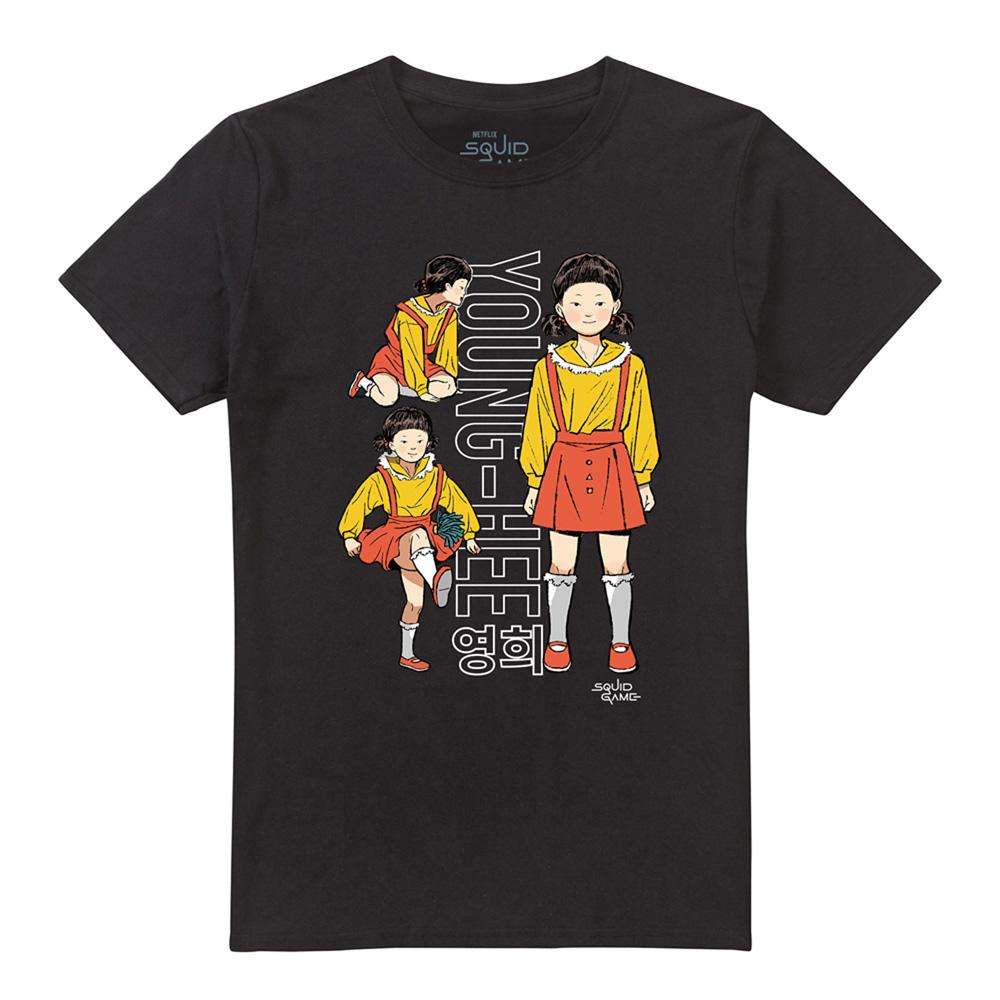 Black - Front - Squid Game Unisex Adult T-Shirt