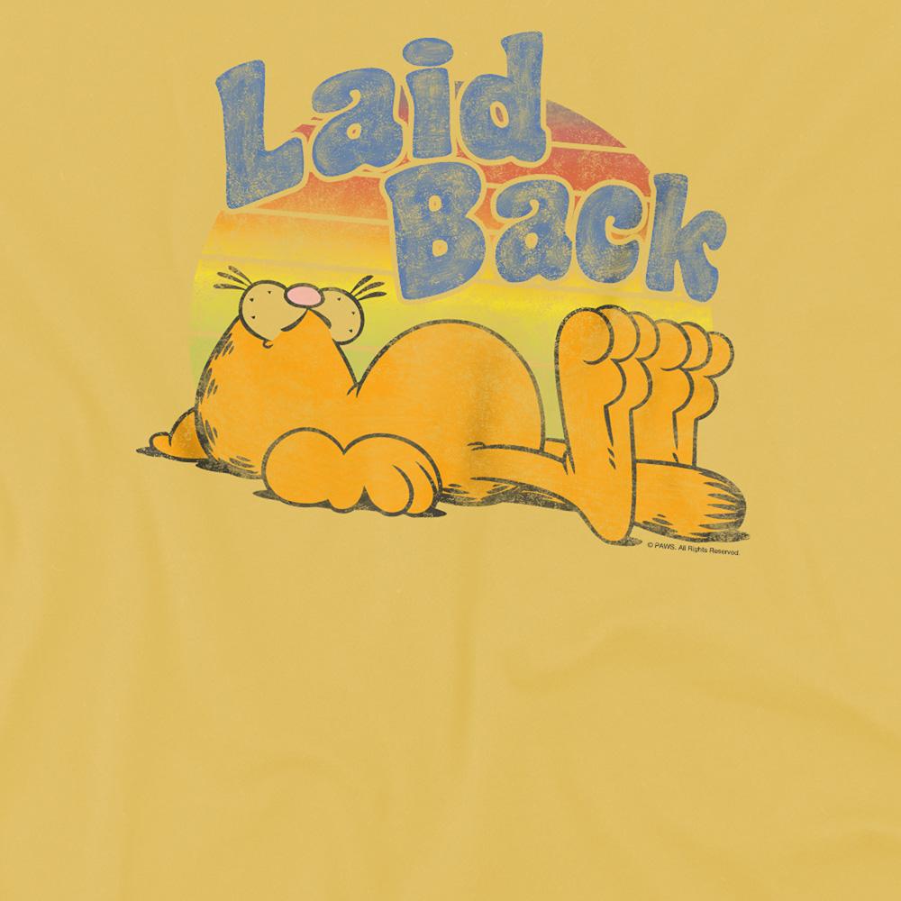 Banana Yellow - Side - Garfield Unisex Adult Rad T-Shirt