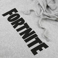 Sports Grey - Side - Fortnite Boys Logo Hoodie