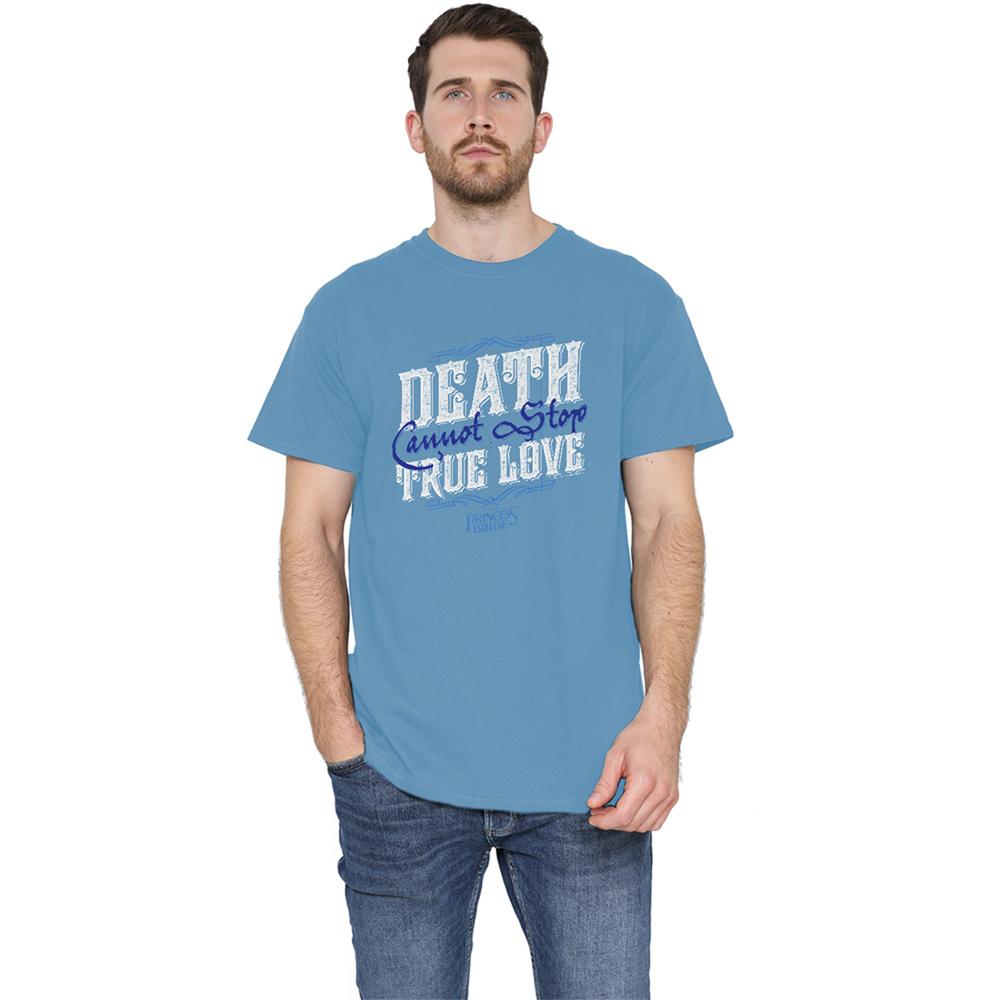 Carolina Blue - Lifestyle - The Princess Bride Unisex Adult Love Over Death T-Shirt