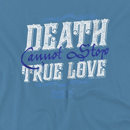 Carolina Blue - Side - The Princess Bride Unisex Adult Love Over Death T-Shirt