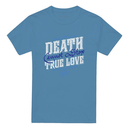 Carolina Blue - Front - The Princess Bride Unisex Adult Love Over Death T-Shirt