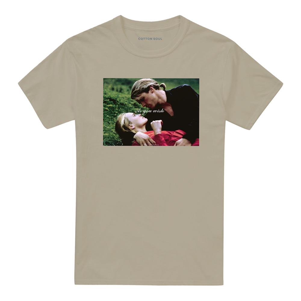 Sand - Front - The Princess Bride Unisex Adult As You Wish T-Shirt