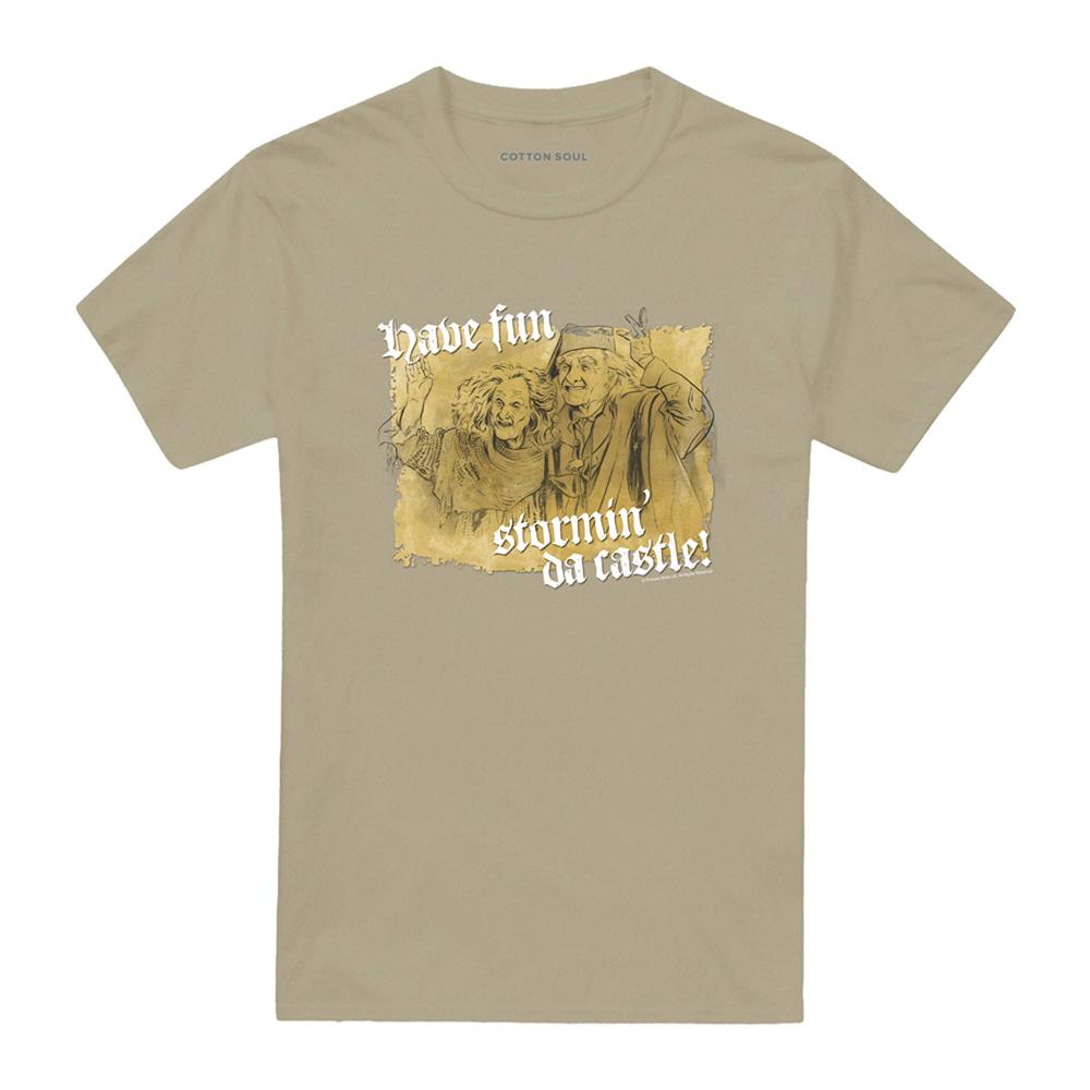 Safari Green - Front - The Princess Bride Unisex Adult Stormin Da Castle T-Shirt