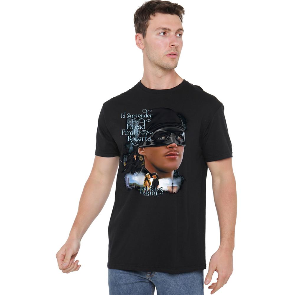 Black - Back - The Princess Bride Unisex Adult Surrender T-Shirt