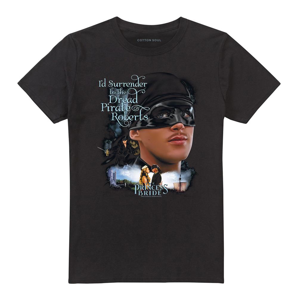 Black - Front - The Princess Bride Unisex Adult Surrender T-Shirt