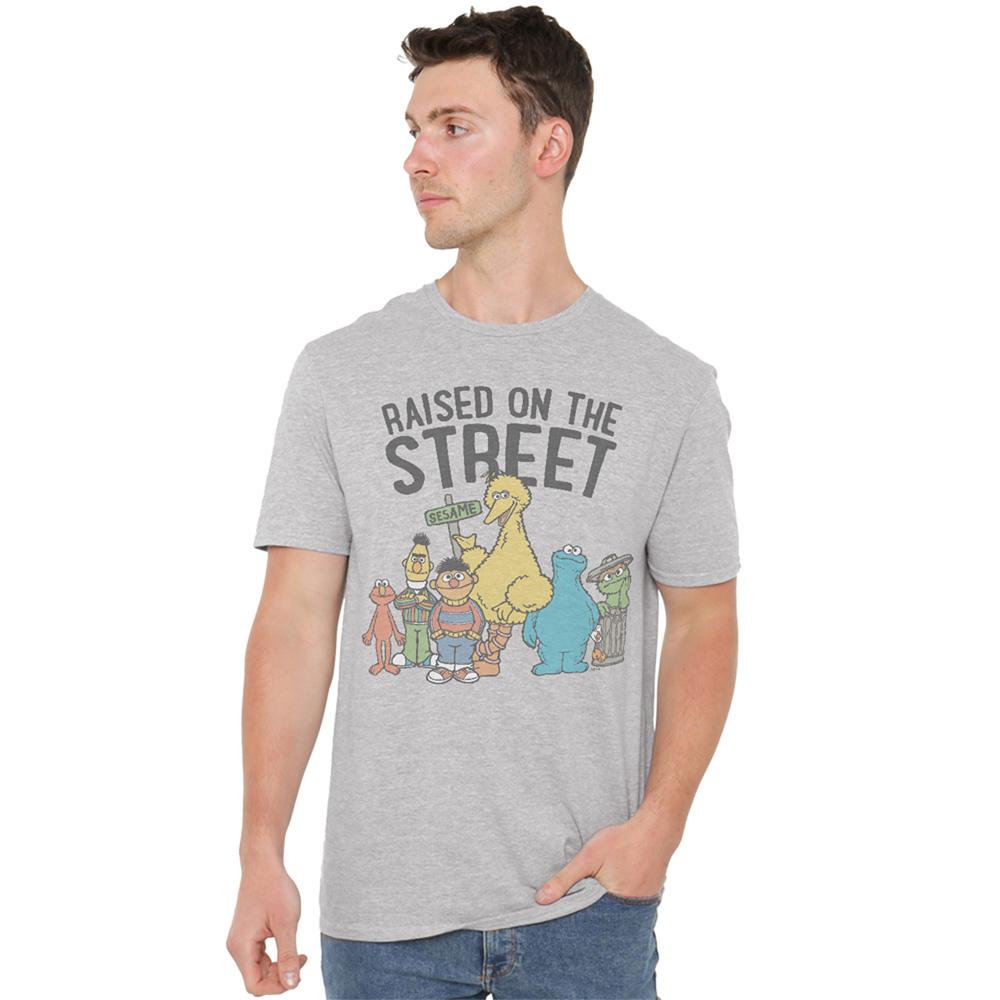 Athletic Heather - Lifestyle - Sesame Street Unisex Adult The In My Hood T-Shirt