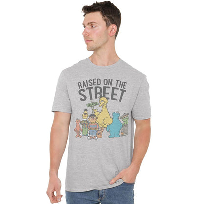 Athletic Heather - Lifestyle - Sesame Street Unisex Adult The In My Hood T-Shirt