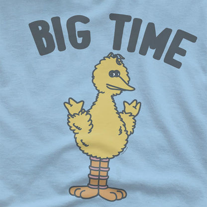 Light Blue - Side - Sesame Street Unisex Adult The 8 Foot 2 T-Shirt