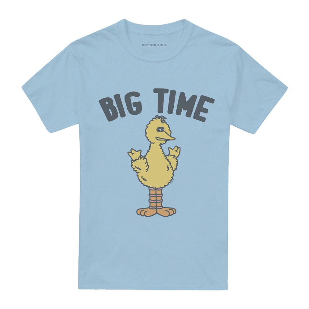 Light Blue - Front - Sesame Street Unisex Adult The 8 Foot 2 T-Shirt