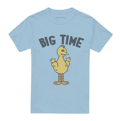 Light Blue - Front - Sesame Street Unisex Adult The 8 Foot 2 T-Shirt