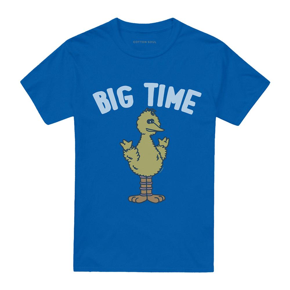 Royal Blue - Front - Sesame Street Unisex Adult The 8 Foot 2 T-Shirt