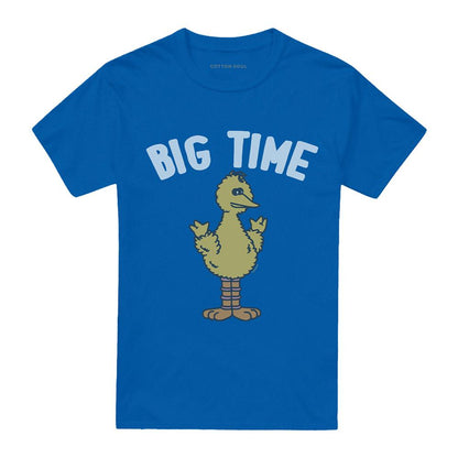 Royal Blue - Front - Sesame Street Unisex Adult The 8 Foot 2 T-Shirt