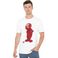 White - Lifestyle - Sesame Street Unisex Adult Existential Elmo # T-Shirt