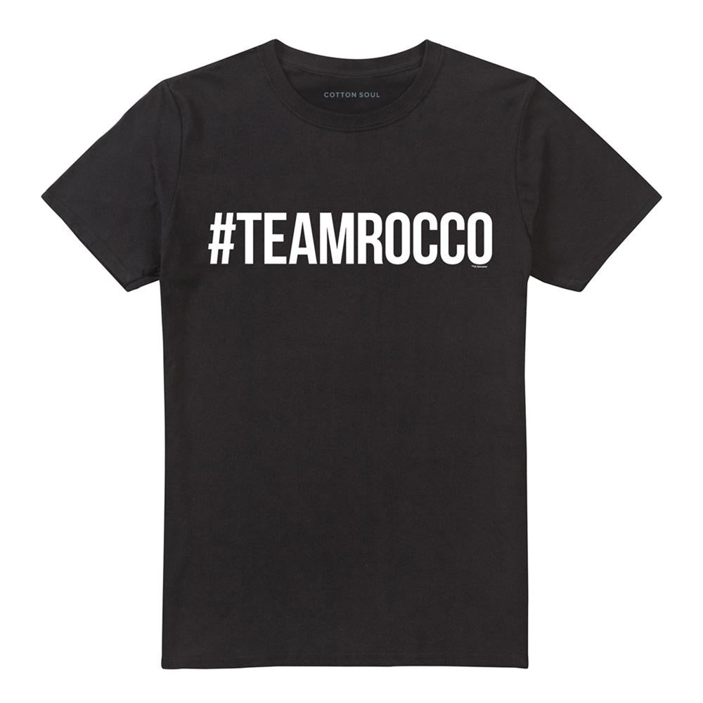 Black - Front - Sesame Street Unisex Adult Team Rocco T-Shirt