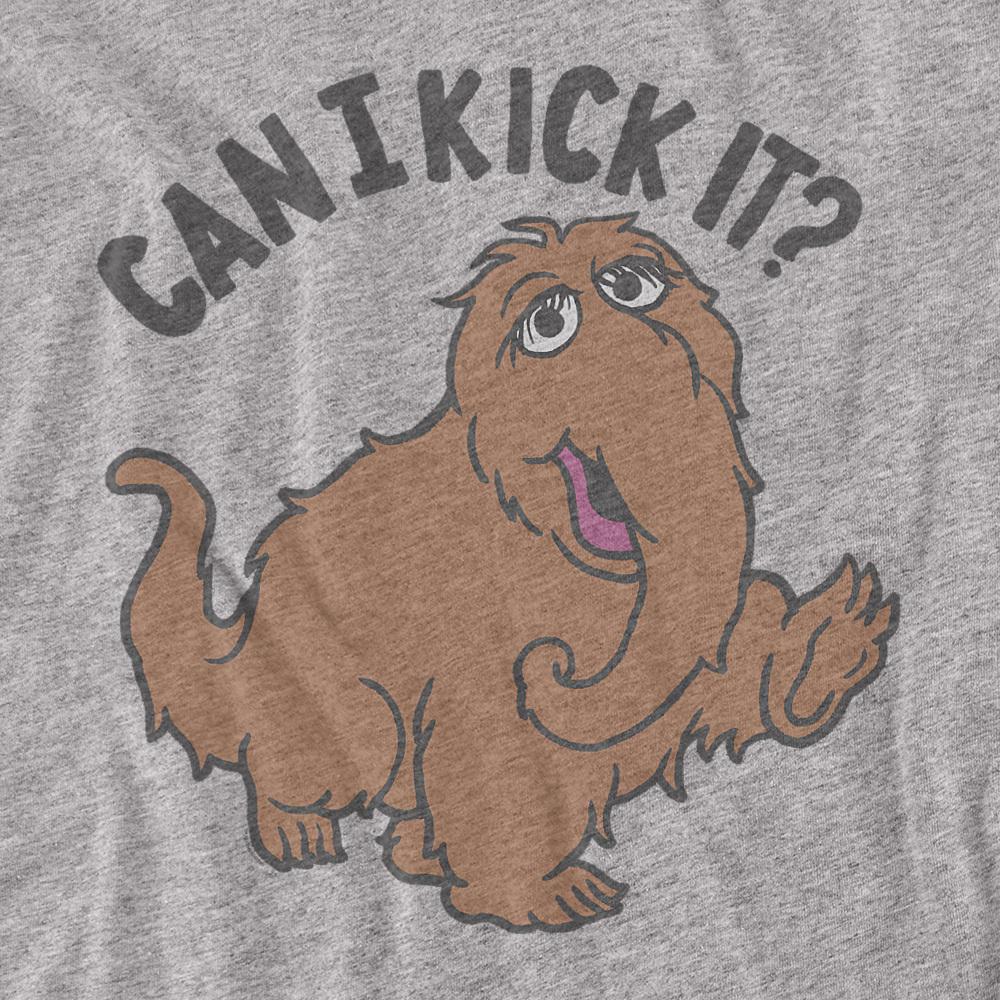 Athletic Heather - Back - Sesame Street Unisex Adult Can I Kick It? T-Shirt