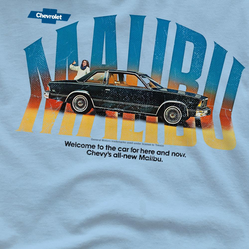Light Blue - Side - Chevrolet Unisex Adult Thumbs Up T-Shirt