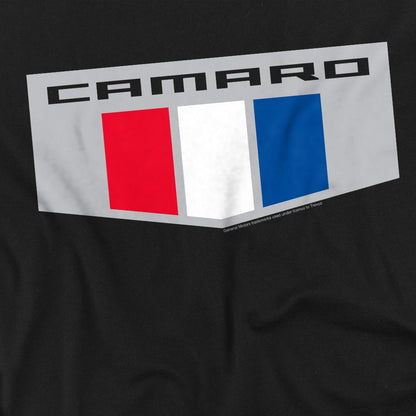 Black-Chrome - Side - Chevrolet Unisex Adult Emblem T-Shirt