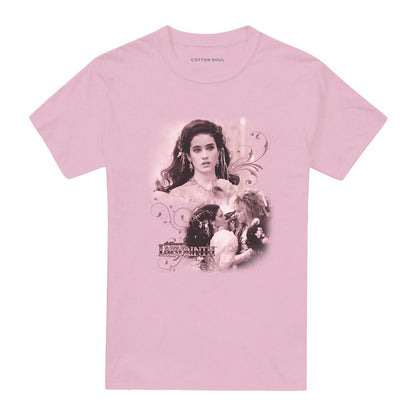 Pink - Front - Labyrinth Unisex Adult Sarah T-Shirt