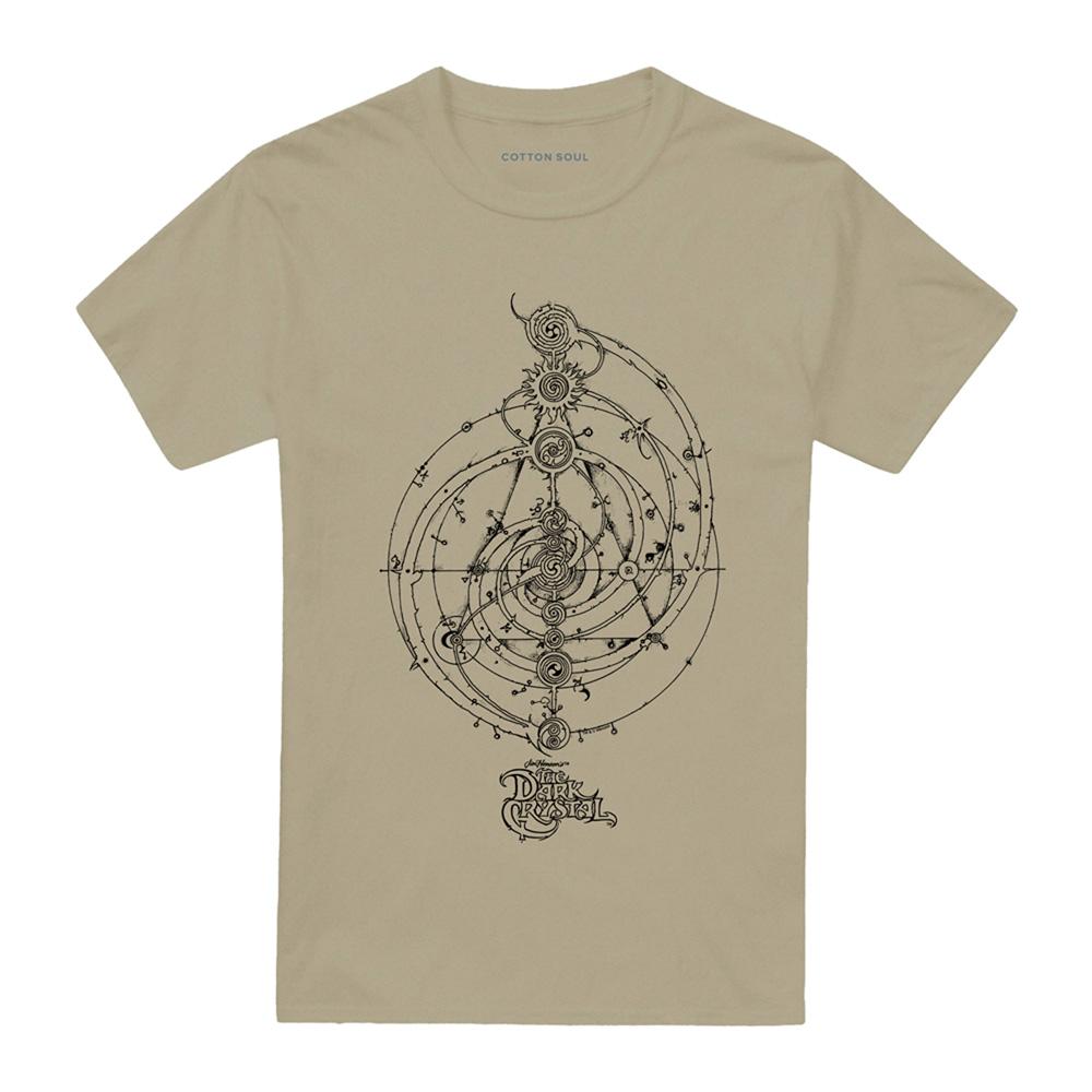 Safari Green - Front - Dark Crystal Unisex Adult Dream Spiral T-Shirt