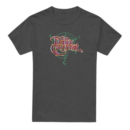 Charcoal - Front - Dark Crystal Unisex Adult Symbol Logo T-Shirt