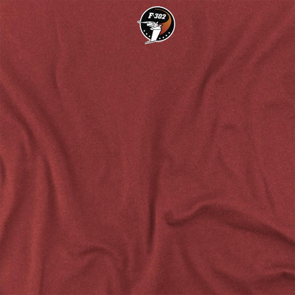 Cardinal - Side - Stargate SG-1 Unisex Adult F302 Logo T-Shirt