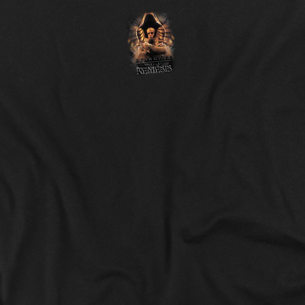 Black - Side - Stargate SG-1 Unisex Adult Nemesis T-Shirt